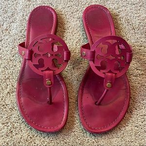 Tory Burch Miller Sandal, Leather - Pink